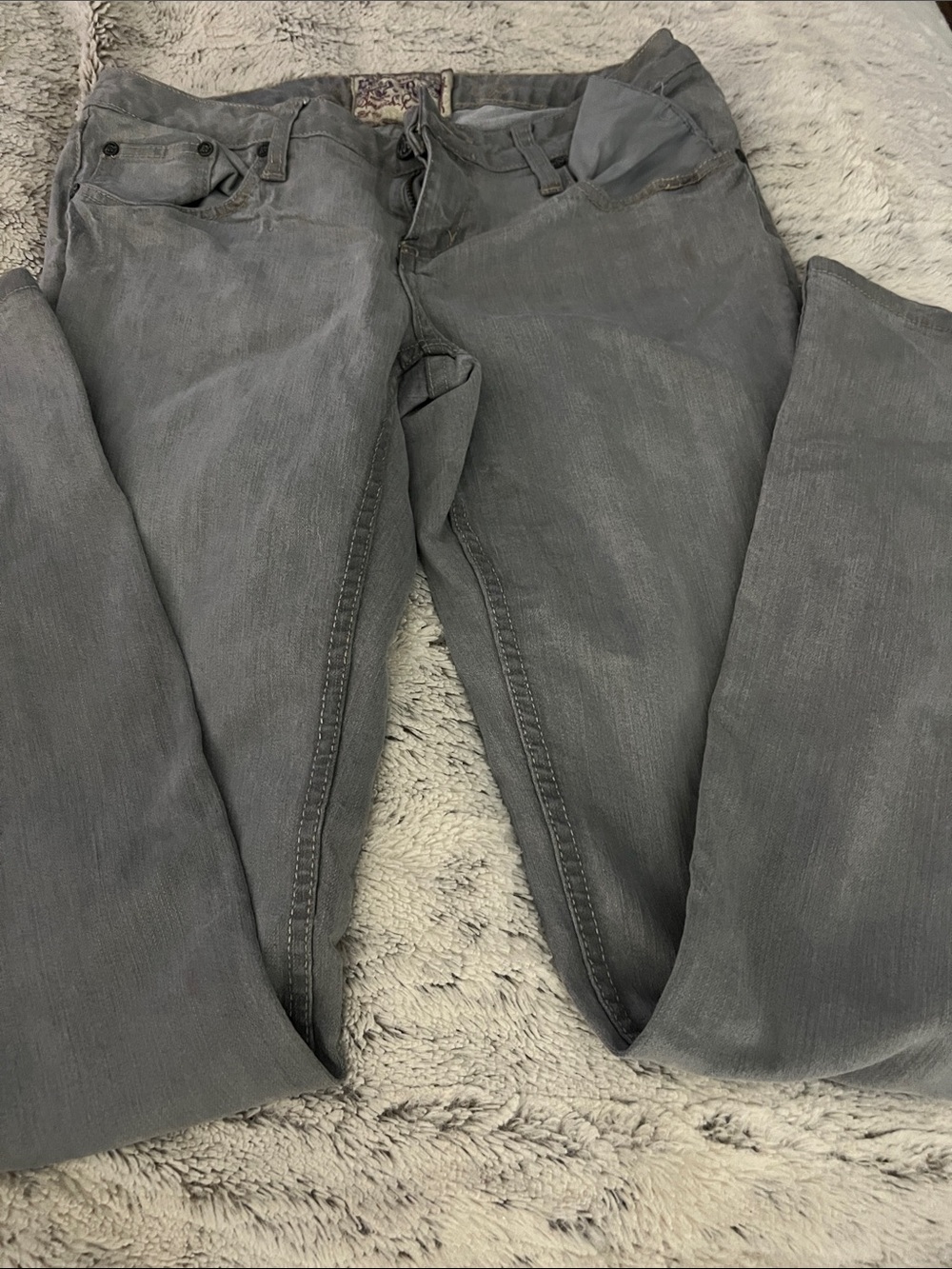 5/$10 item American Rag Straight Leg Jeans in Gray